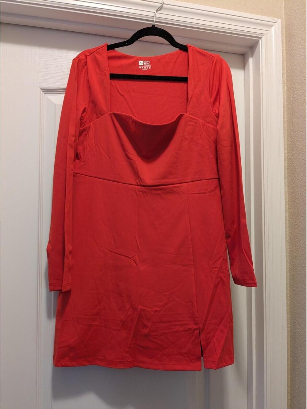 HYZ perform active dress skort outdoor sport Yoga Skater walking red women XL